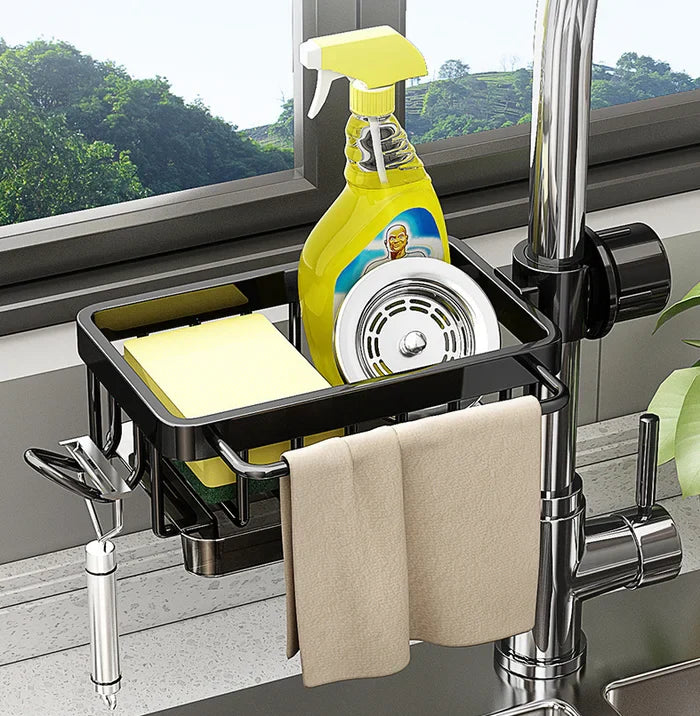 (2024 New Arrival) Kitchen Sink Faucet Organizer