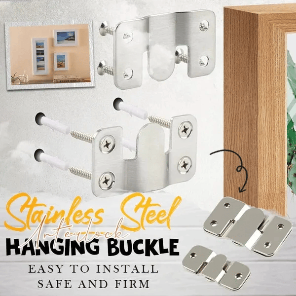 🔥Stainless Steel Interlock Hanging Buckle