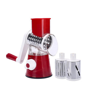 🔥Last Day Promotion 40% OFF🔥3 in 1 Rotary Cheese Grater Vegetable Slicer