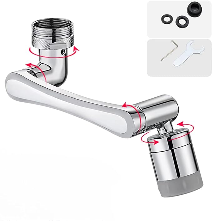 360 Degree Rotatable Multifunctional Extension Faucet