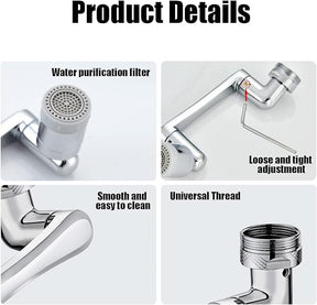 360 Degree Rotatable Multifunctional Extension Faucet