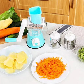 🔥Last Day Promotion 40% OFF🔥3 in 1 Rotary Cheese Grater Vegetable Slicer