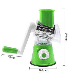 🔥Last Day Promotion 40% OFF🔥3 in 1 Rotary Cheese Grater Vegetable Slicer