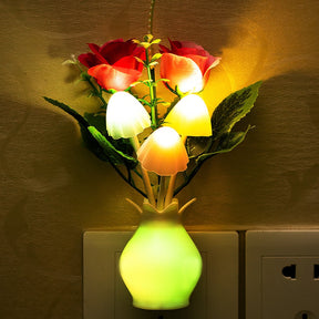 LED Mushroom Multi-color Night Lights