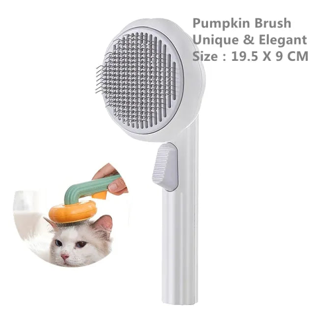 Pumpkin Shaped Pet Comb