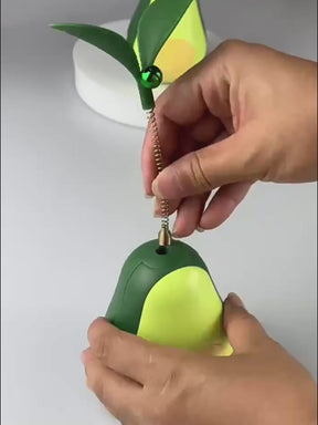 Avocado Treat Dispensing Catnip Toy